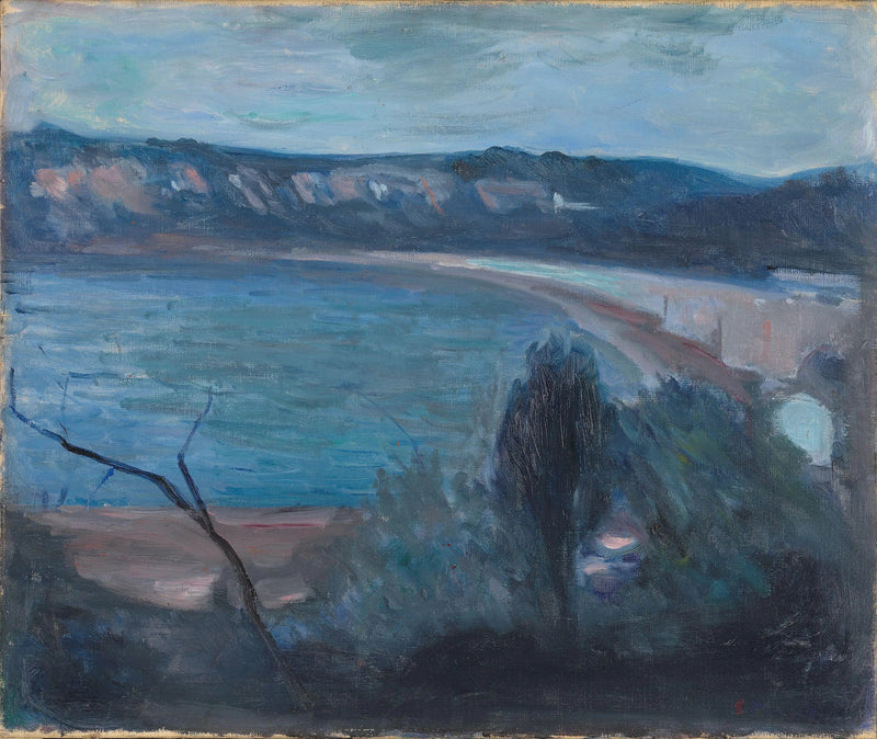 Akdeniz'in Yanında Ay Işığı - Edvard Munch