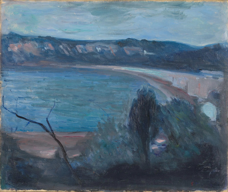 Akdeniz'in Yanında Ay Işığı - Edvard Munch
