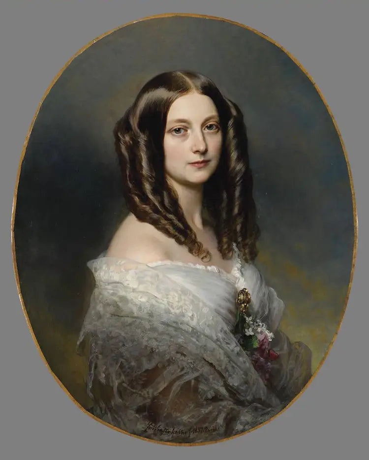 Claire Émilie Mac Donell, Aguado viscountesi, Las Marismas marquise - Franz Xaver Winterhalter
