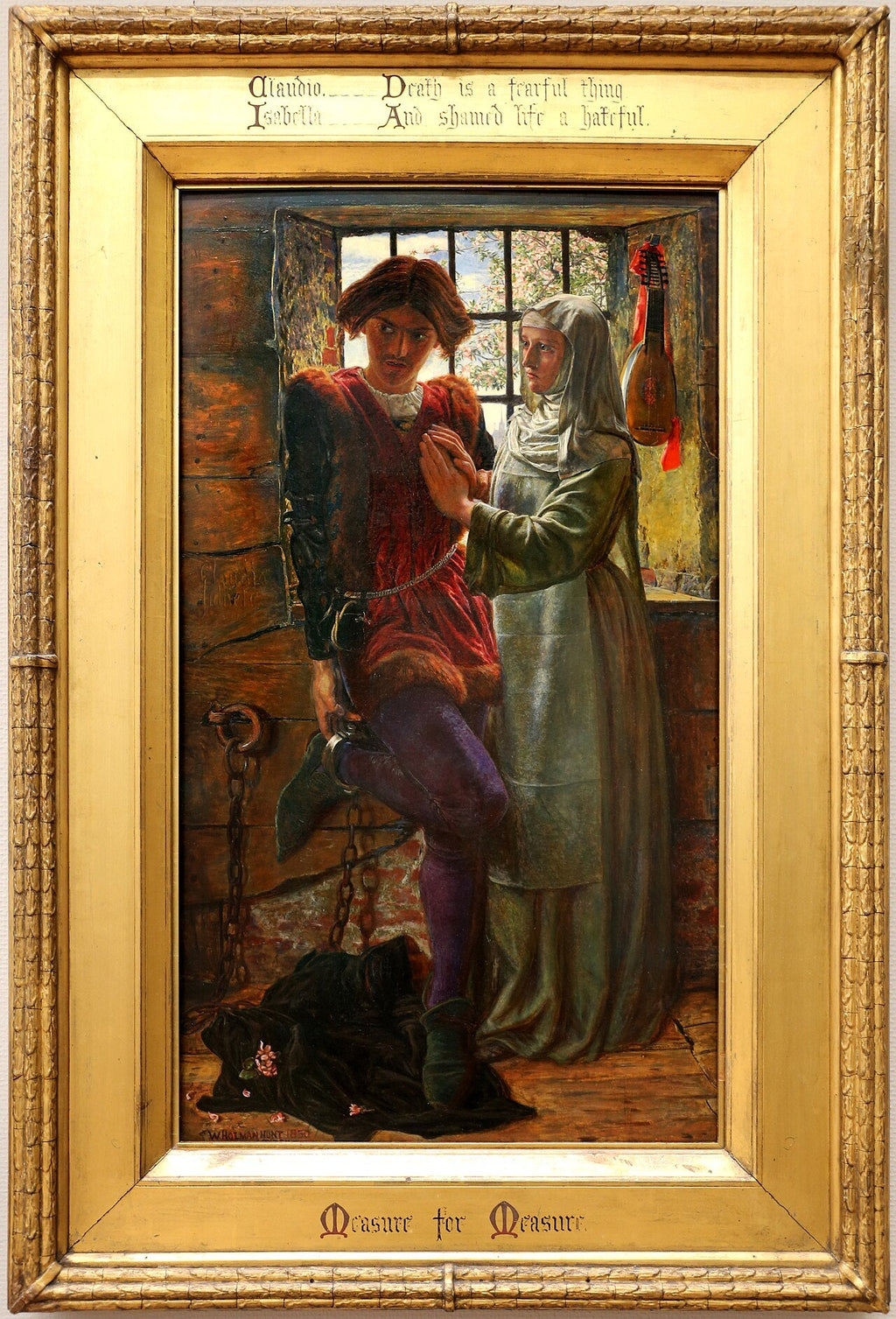 Claudio et Isabelle - William Holman Hunt
