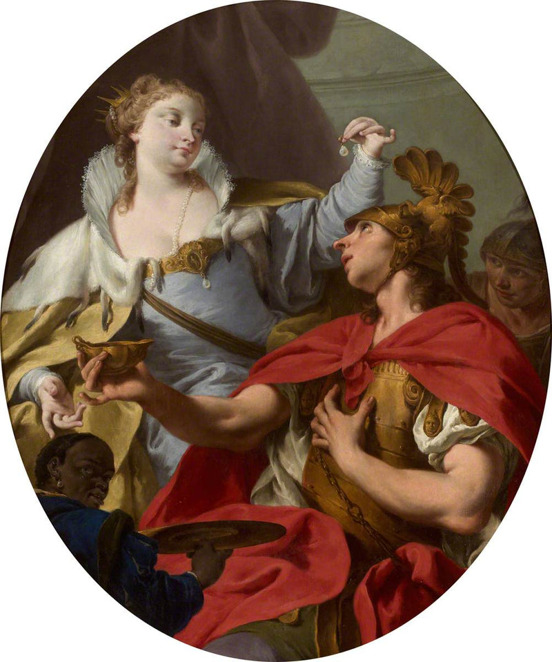 Kleopatra ve İnci - Giovanni Battista Pittoni
