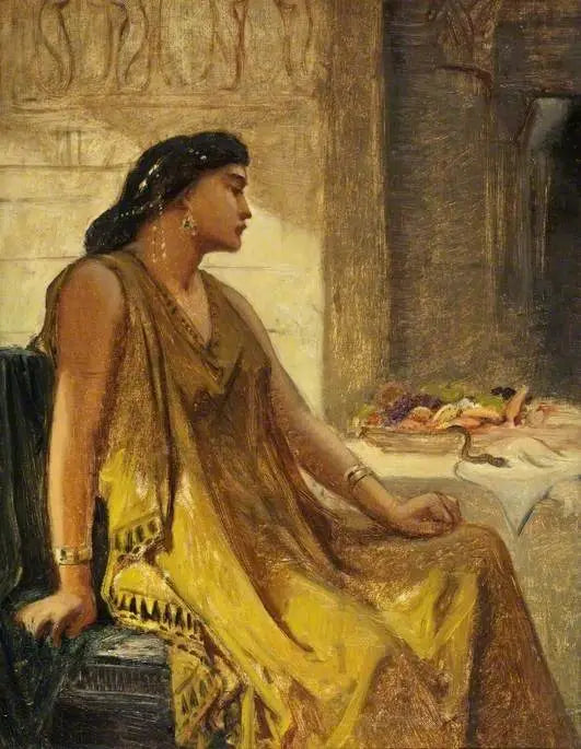 Kleopatra ve Aspik - Edward Poynter