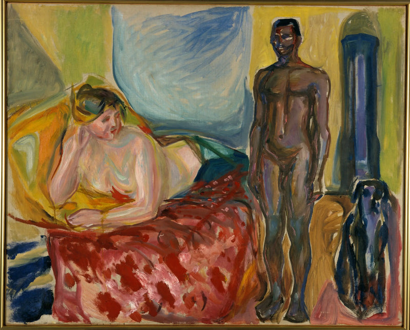 Kleopatra ve Köle - Edvard Munch