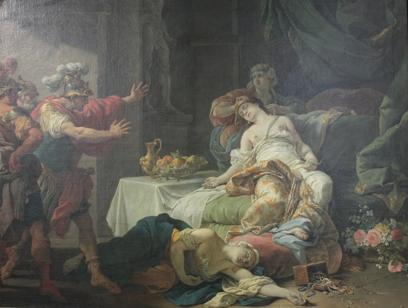 Çölyothre soluyan - Louis Jean François Lagrenée