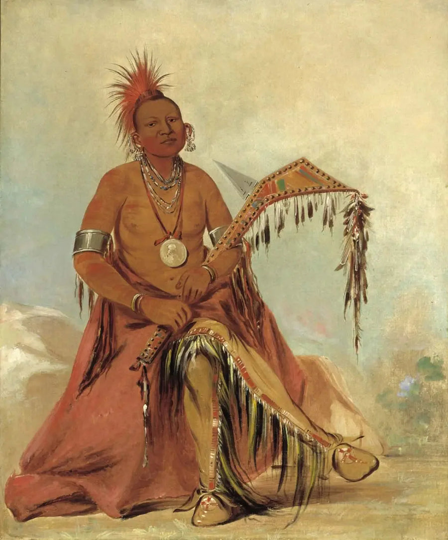 Cler-mónt, kabilelerin ilk lideri - George Catlin