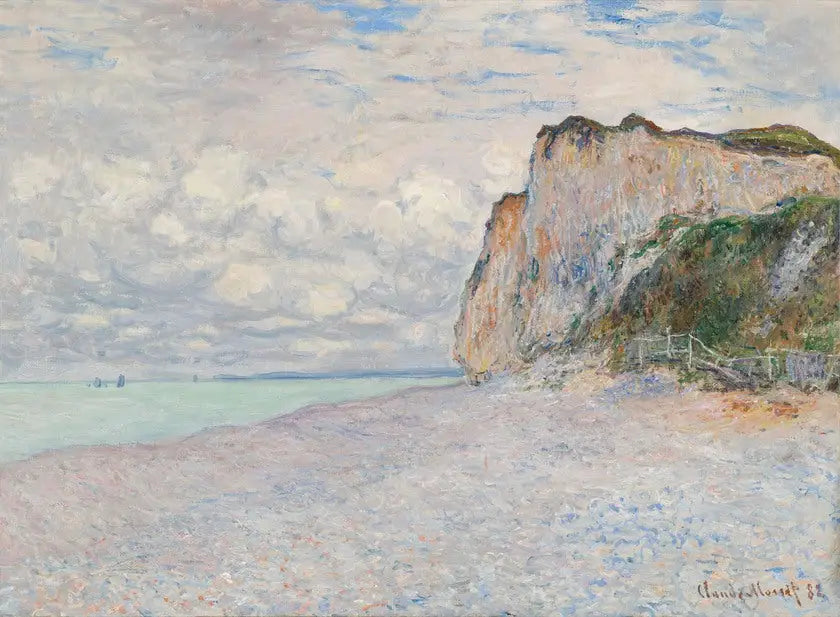 Cliffs près de Dieppe - Claude Monet image 1 reproduction d’œuvre d’art à l’huile