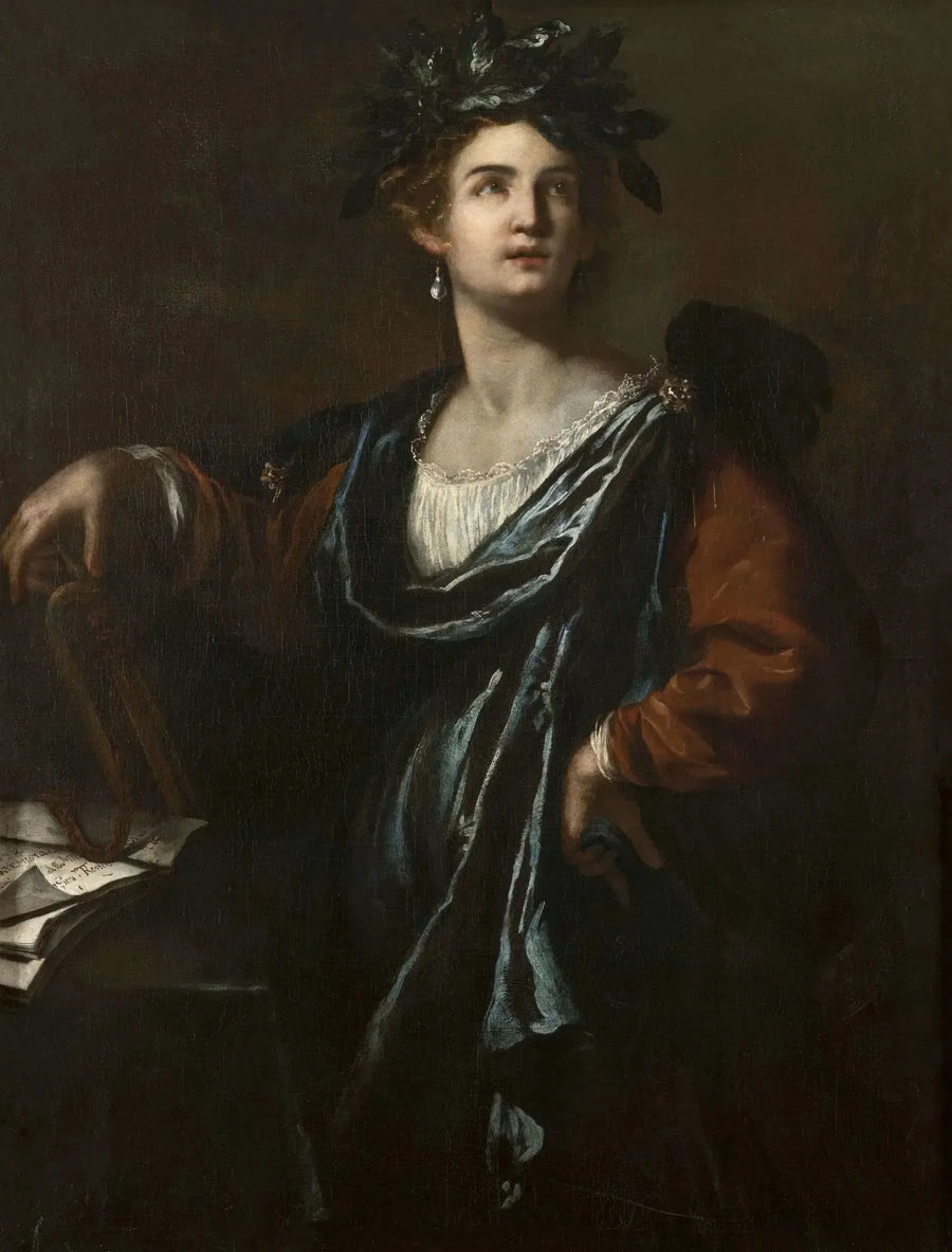 Clio, Tarih Tanrıçası - Artemisia Gentileschi