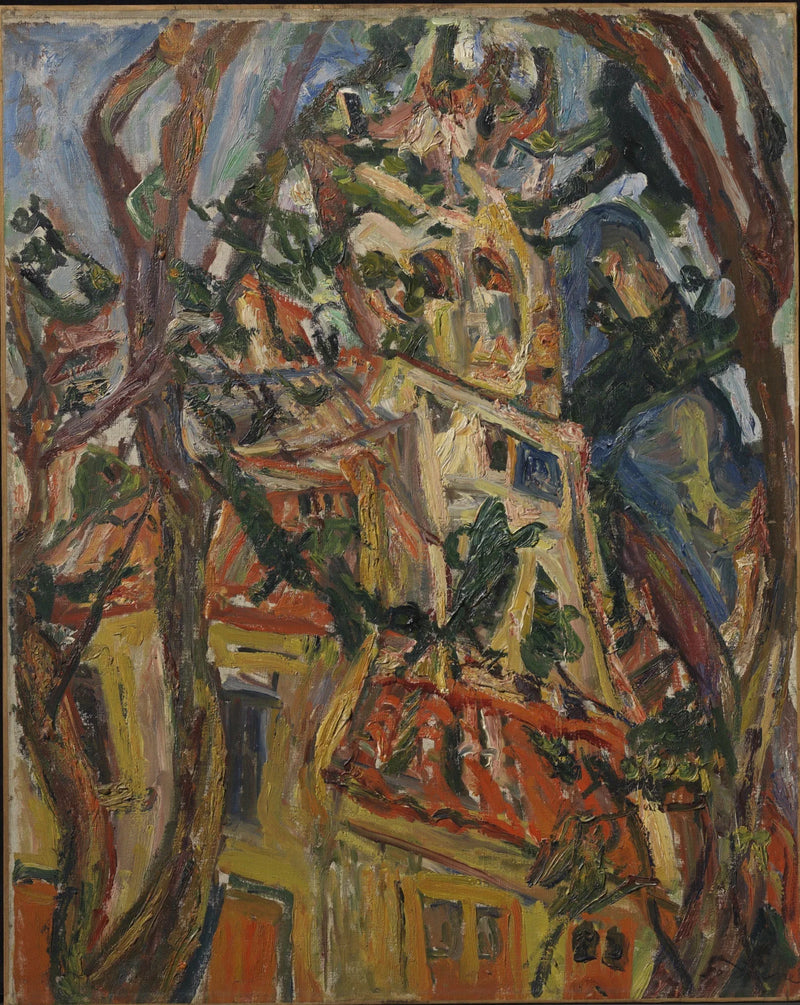 Clocher Saint-Pierre à Céret - Chaim Soutine