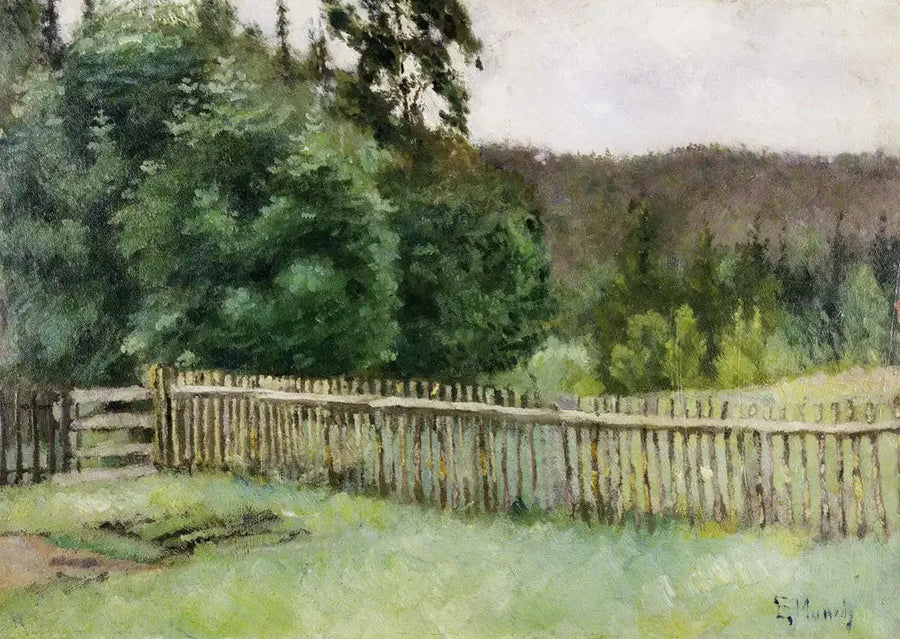 Ormanda Çit - Edvard Munch
