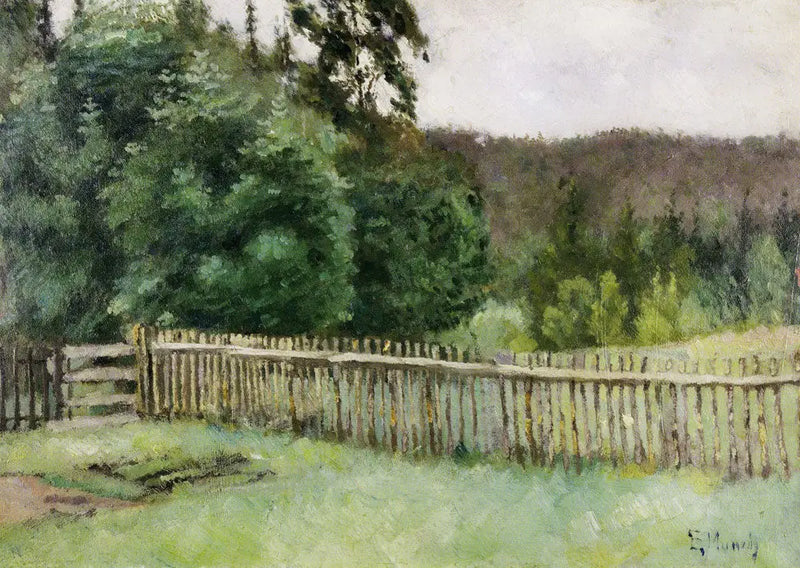 Ormanda Çit - Edvard Munch