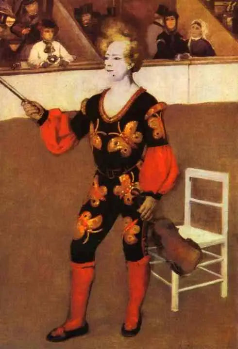 Sirkteki Palyaço - Pierre-Auguste Renoir