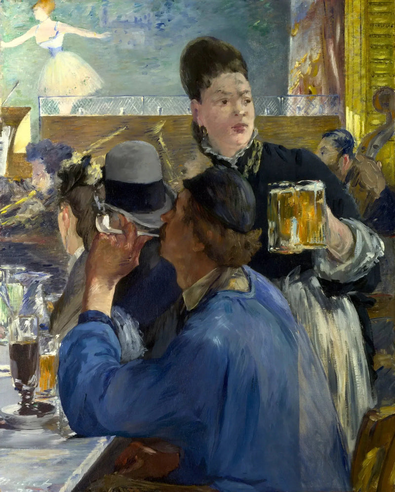Kahve Konseri Köşesi - Édouard Manet