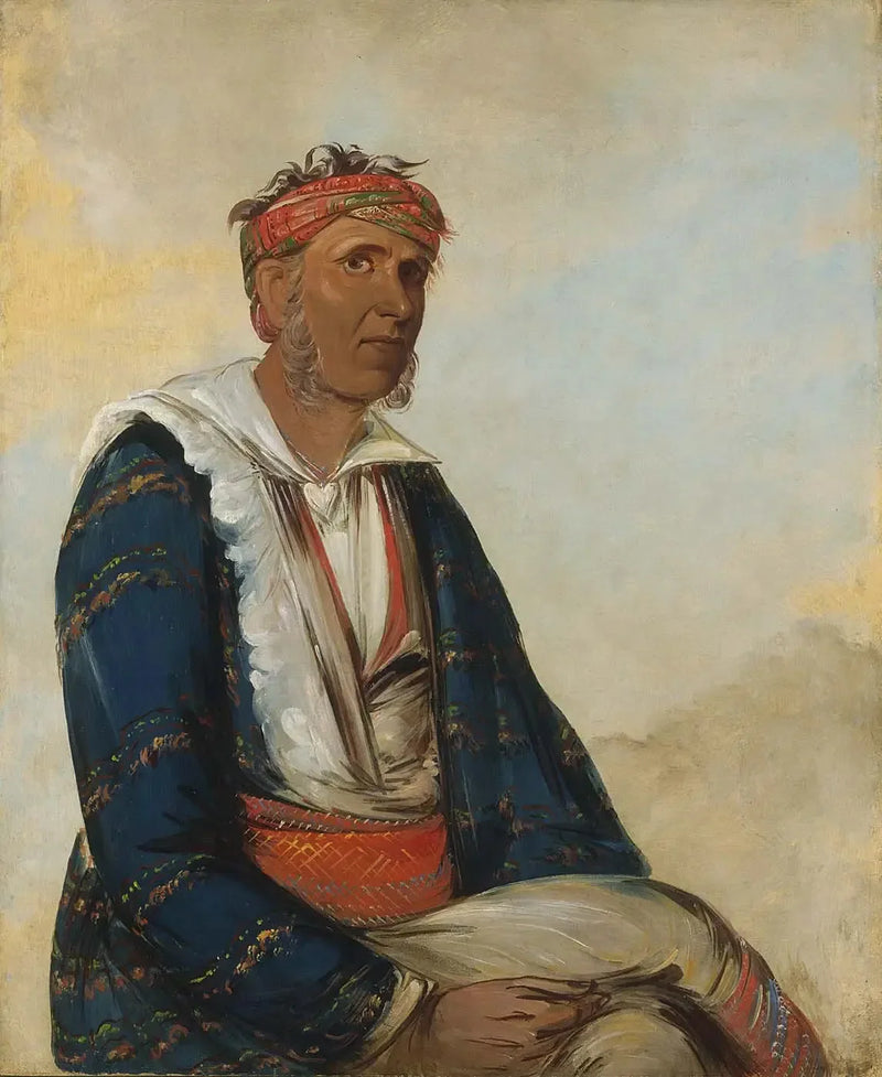 Cól-lee, bir çete lideri - George Catlin