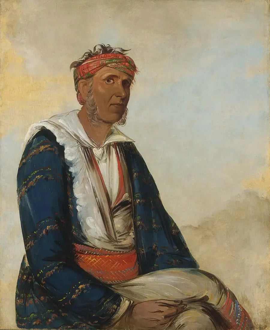 Cól-lee, bir çete lideri - George Catlin