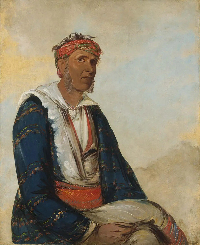 Cól-lee, bir çete lideri - George Catlin