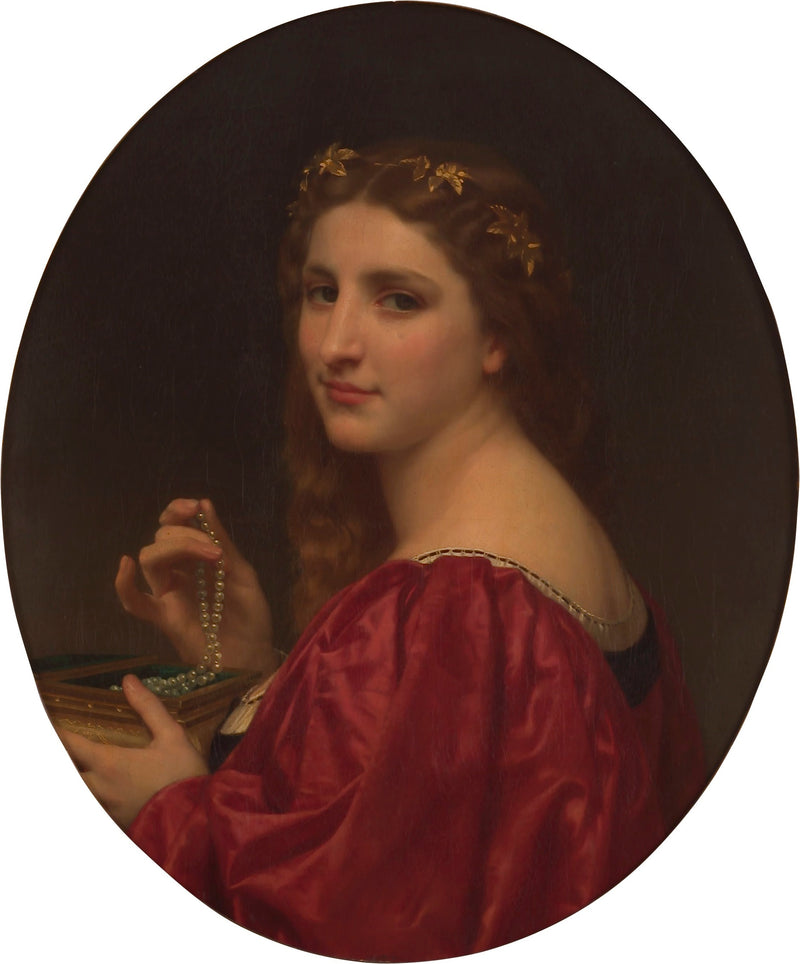 Le Collier de perles - Bouguereau