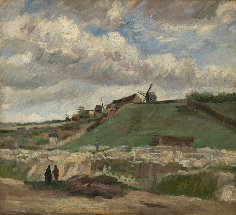 Montmartre Tepesi ve Taş Ocağı - Vincent van Gogh