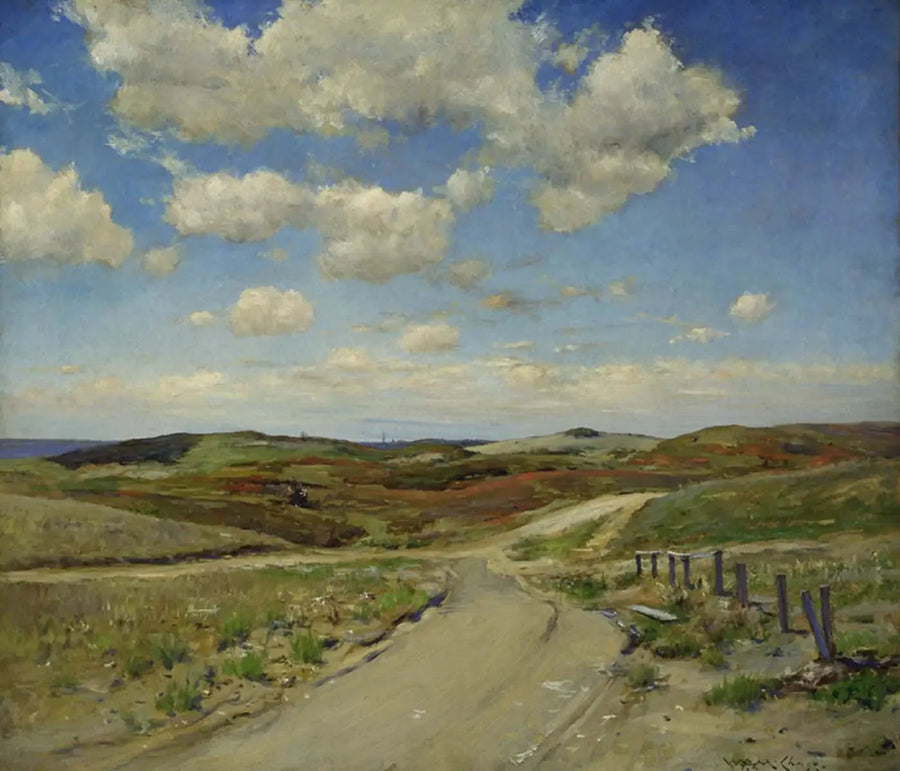 Shinnecock Tepeleri - William Merritt Chase