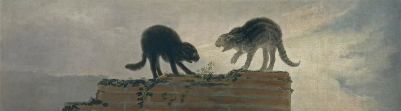 Kedilerin Savaşı - Francisco de Goya