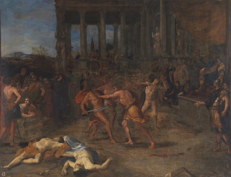 Gladyatör Dövüşleri - Giovanni Lanfranco