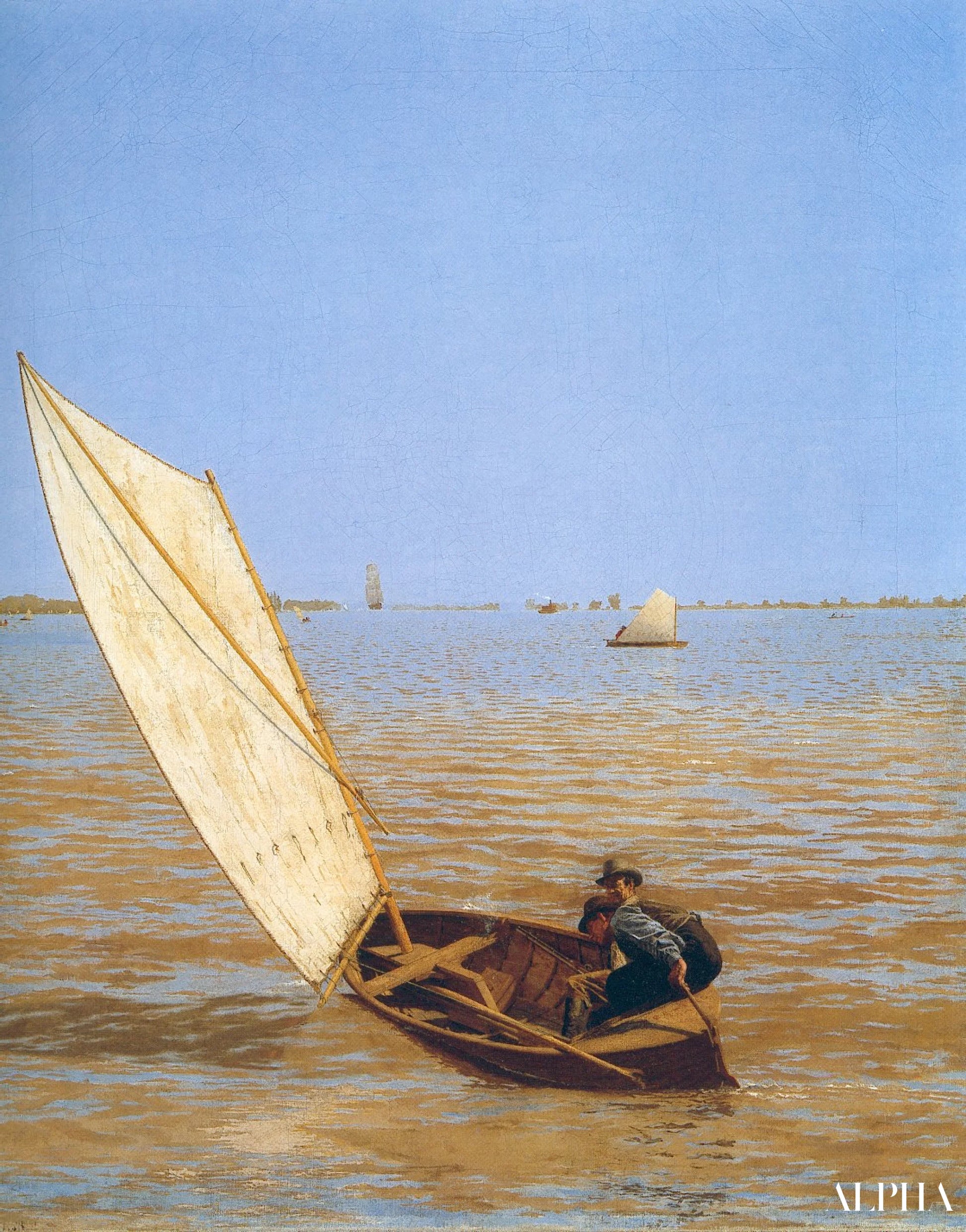 Commencer après le rail - Thomas Eakins - Reproductions de tableaux et peintures haut de gamme