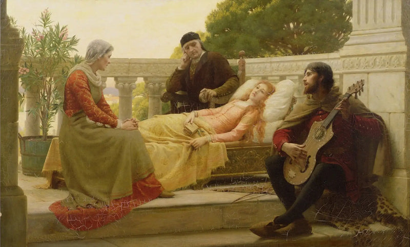 Liza'nın Kralı Nasıl Sevdiği - Edmund Blair Leighton