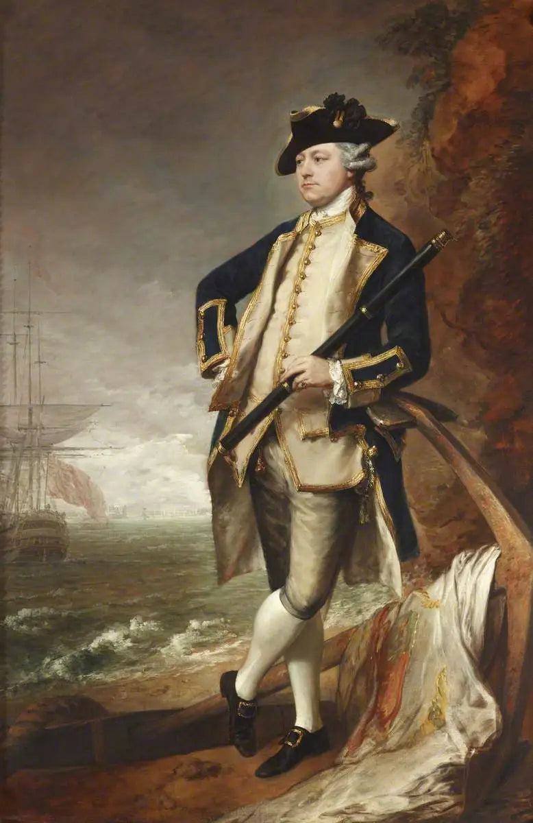 Commodore onurlu Augustus Hervey, daha sonra amiral ve Bristol 3. kontu (1724-1779) - Thomas Gainsborough