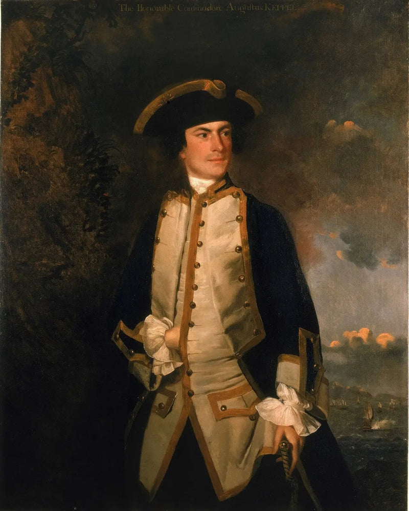 Saygıdeğer Commodore Augustus Keppel - Joshua Reynolds