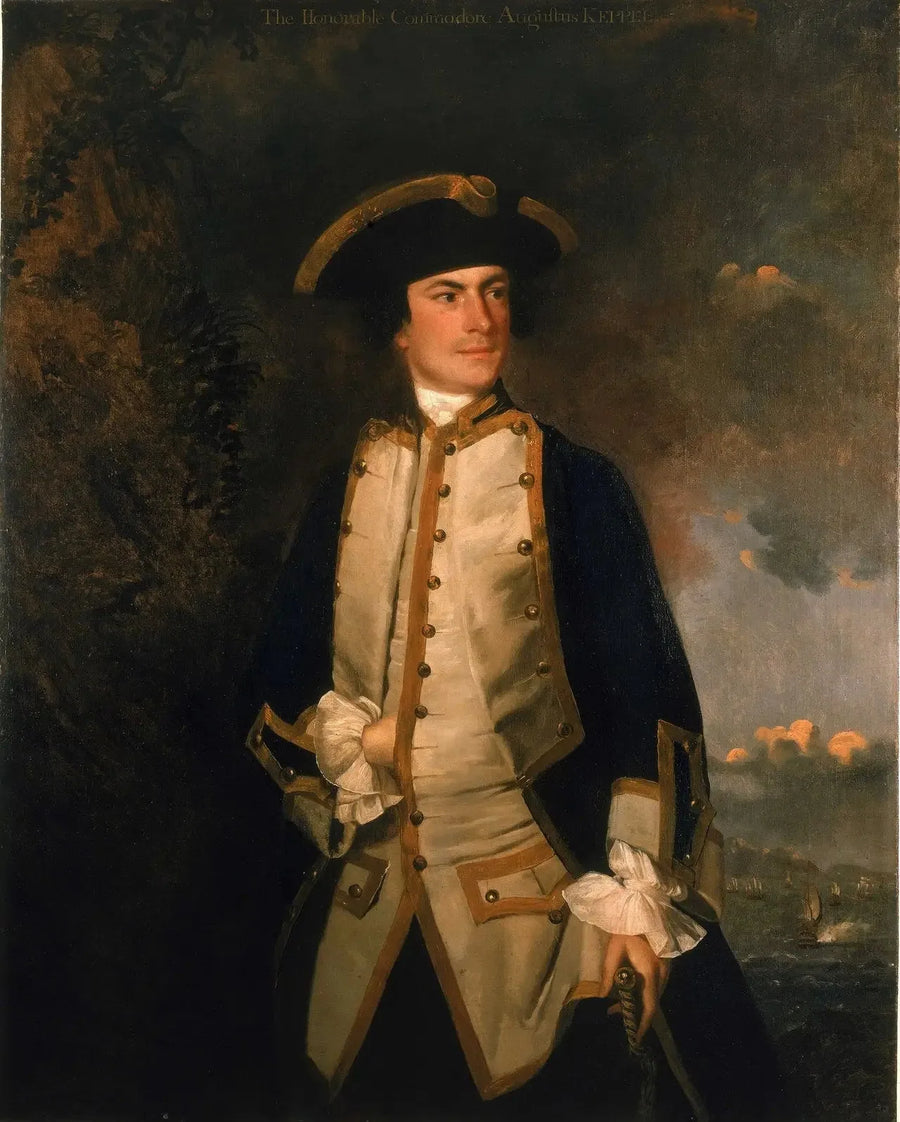 Saygıdeğer Commodore Augustus Keppel - Joshua Reynolds