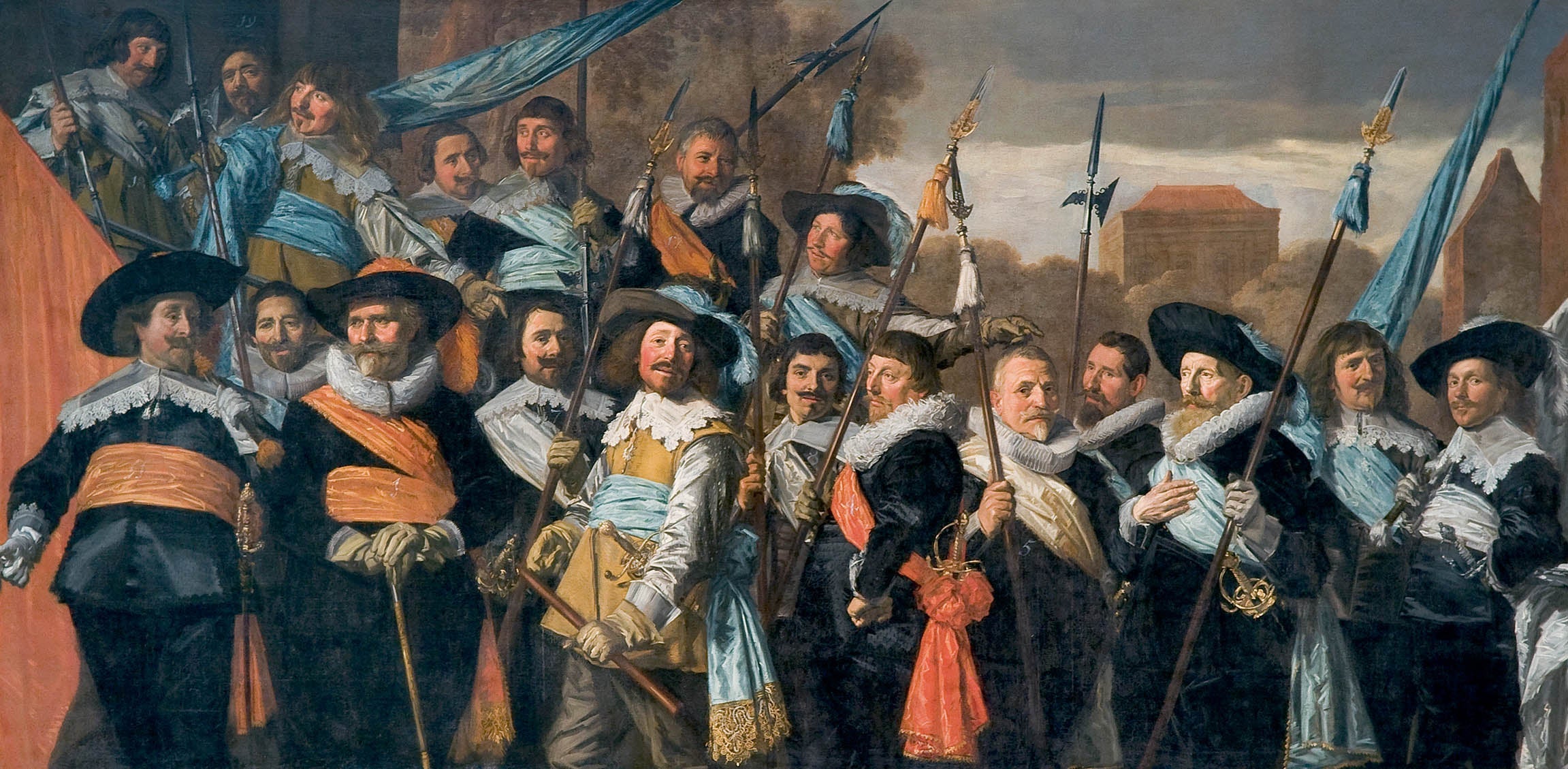 compagnie de la milice bourgeoise des mousquetaires de Haarlem 1639 - Frans Hals