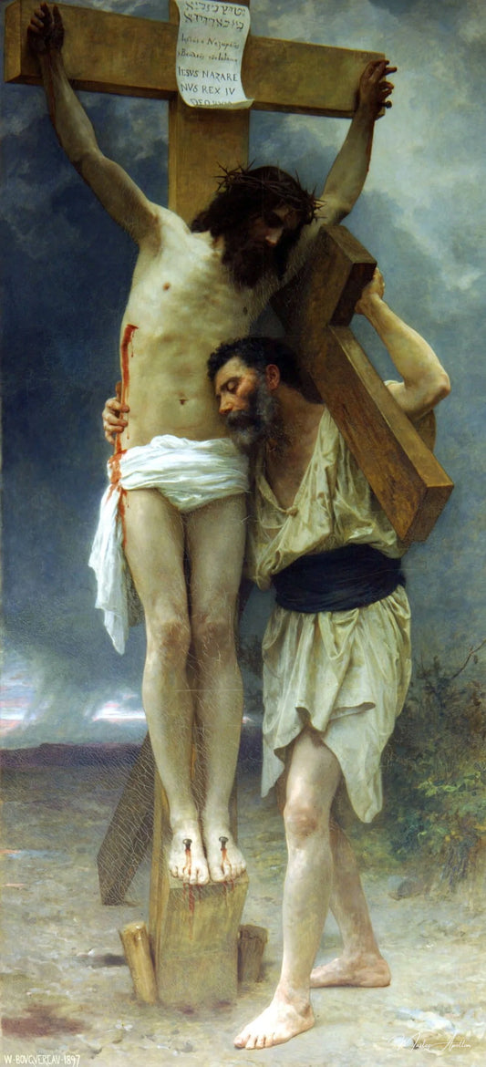 Compassion - William Bouguereau - Reproductions de tableaux et peintures haut de gamme