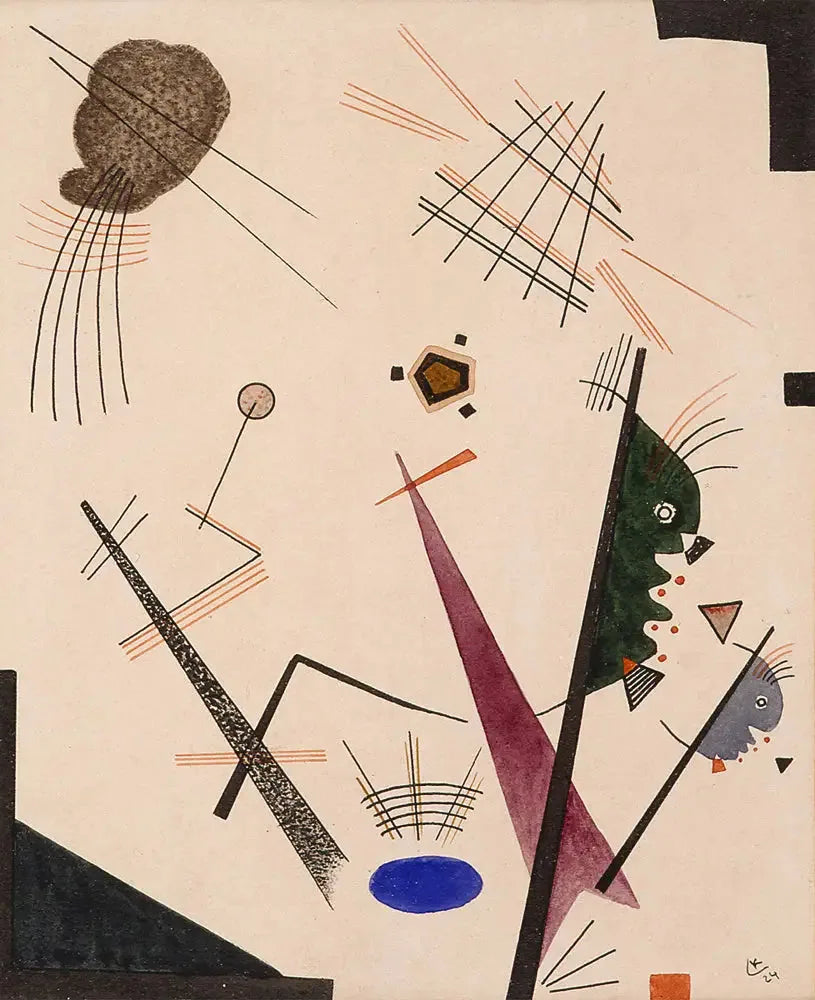 Kompozisyon (1924) - Vassily Kandinsky