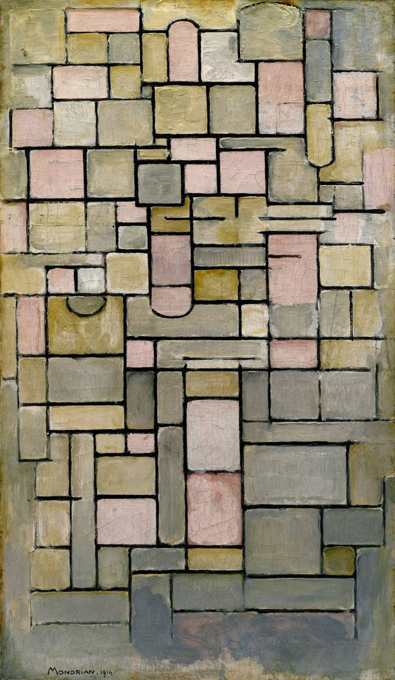 Kompozisyon 8 - Piet Mondrian