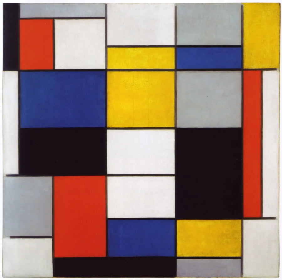 Kompozisyon A - Piet Mondrian
