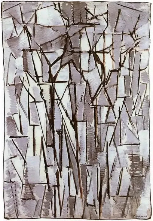 Ağaçlar II - Piet Mondrian