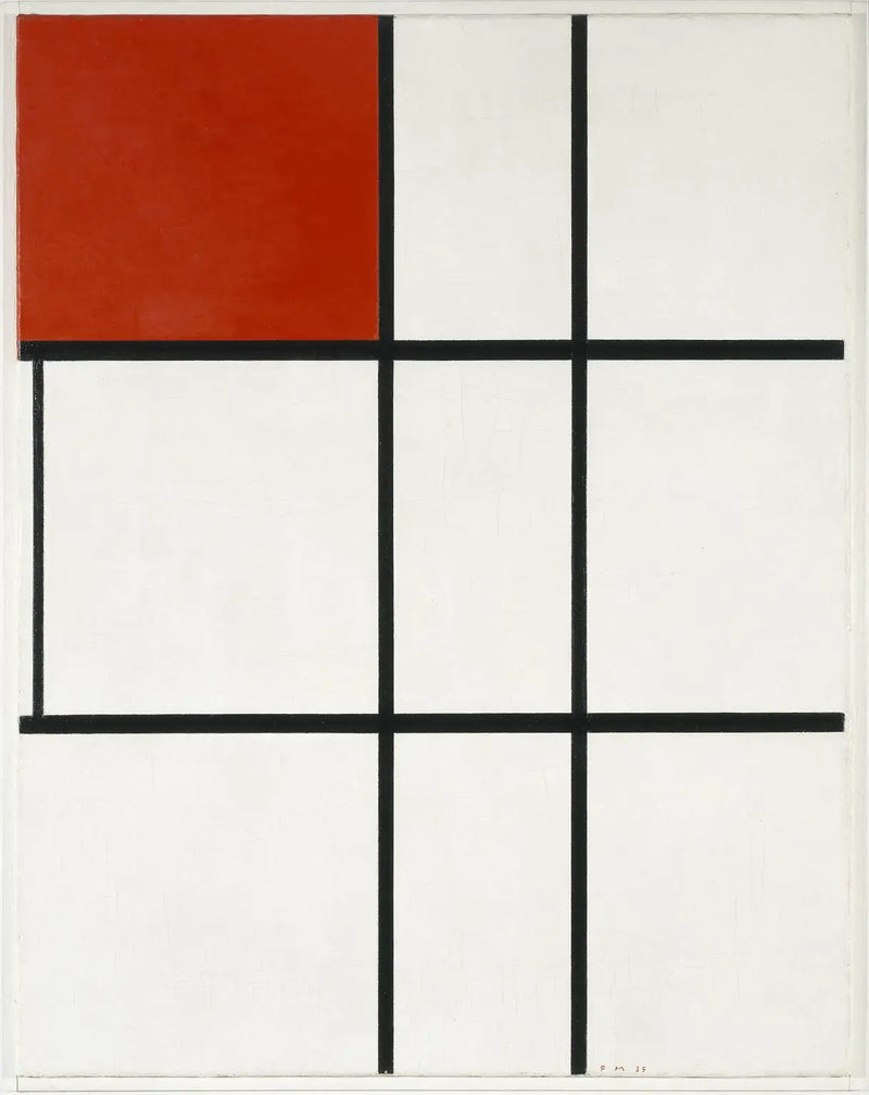 Kırmızı ile B (No II) - Piet Mondrian