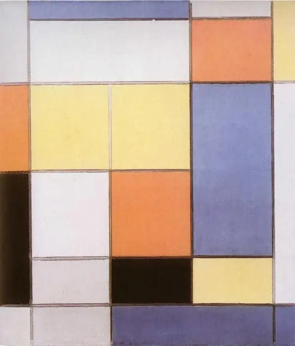 Kompozisyon B - Piet Mondrian