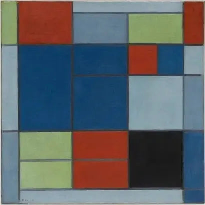 Kompozisyon C - Piet Mondrian