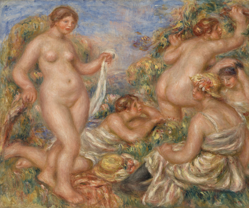 Yüzücüler - Pierre-Auguste Renoir