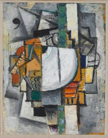 Kubo-fütürist kompozisyon ile piyano - Kazimir Malevich