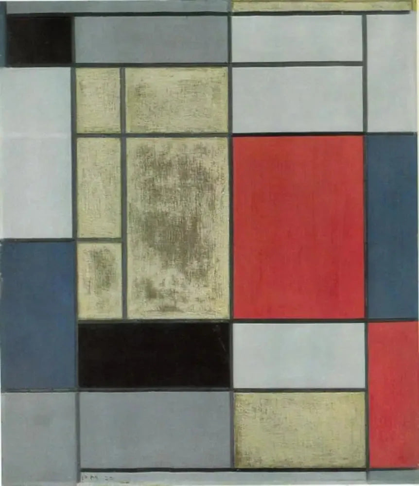 Kompozisyon I - Piet Mondrian