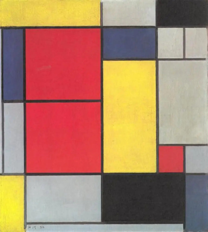 Kompozisyon II - Piet Mondrian