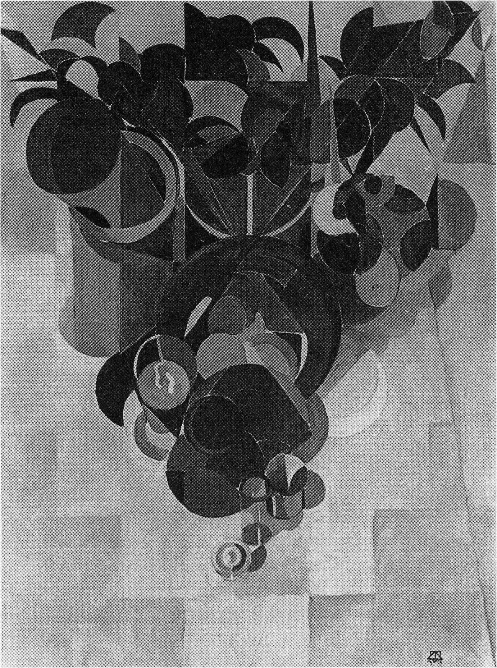 Composition IV - Theo van Doesburg image 1 reproduction artisanale de tableau