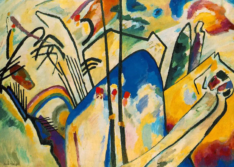 Kompozisyon IV - Vassily Kandinsky