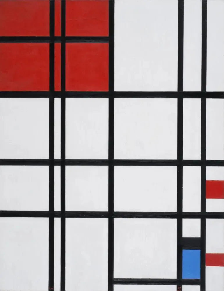 Kompozisyon No 7 - Piet Mondrian