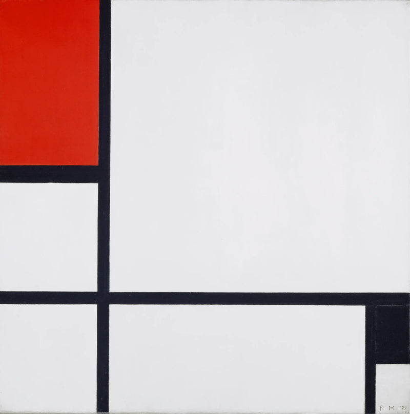 Kompozisyon No I - Piet Mondrian