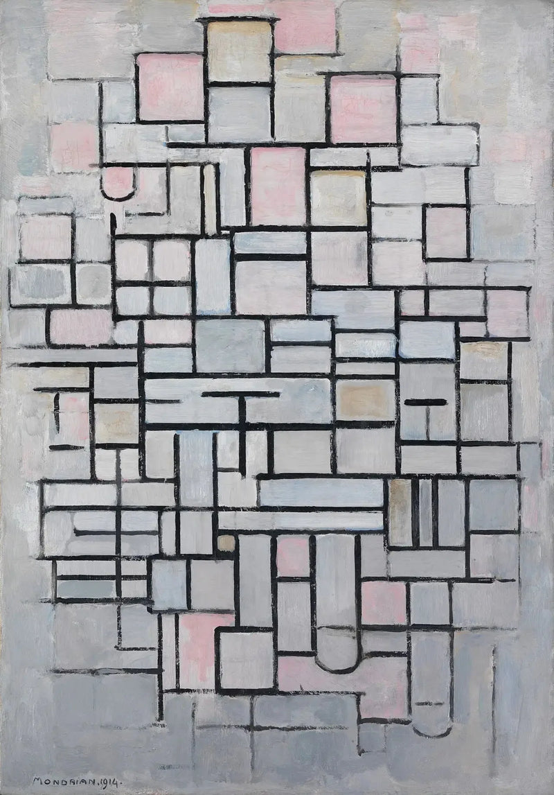 Kompozisyon No. IV - Piet Mondrian