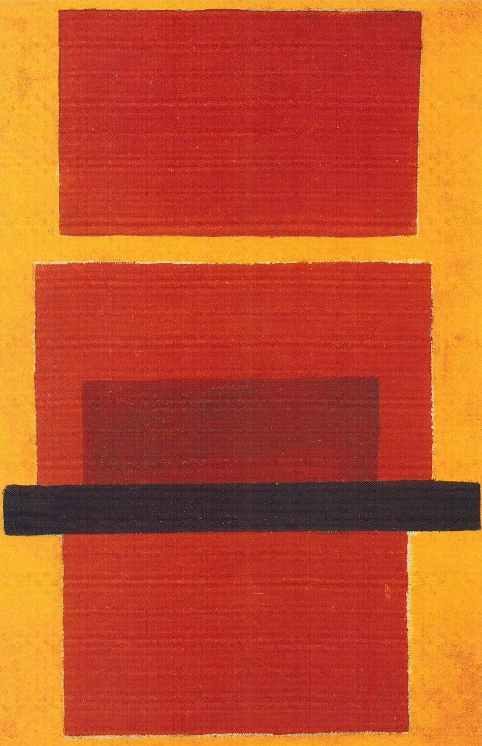 Composition non figurative. Peinture en couleur - Olga Rozanova image 1 reproduction de peinture à l’huile
