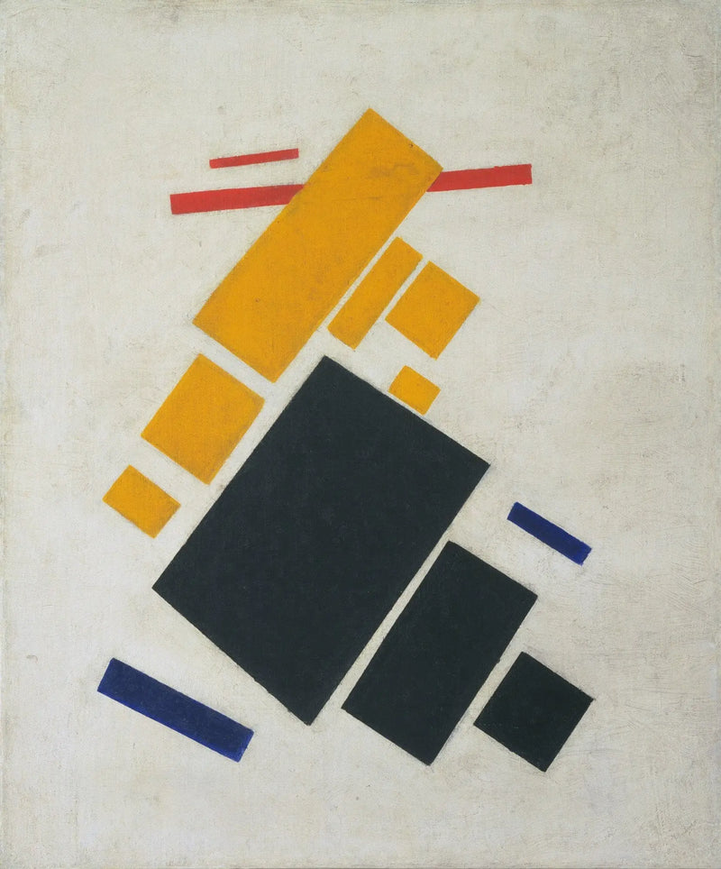 Üstüncü Kompozisyon: Uçan Uçak - Kazimir Malevich
