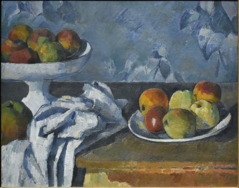 Compotier, tabak ve elmalar - Paul Cézanne